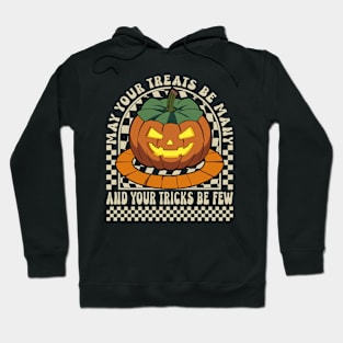 Pumpkin May Your Treats Be Many Halloween Hoodie